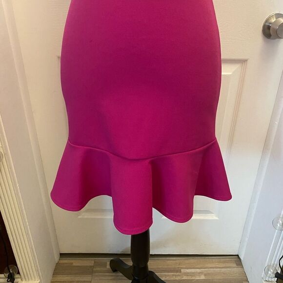 Aqua one shoulder mini dress, XS - Picture 4 of 8